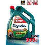 Масло моторное  Castrol Magnatec SAE 10W-40 A3/B4 полусинтетическое. Фото. Картинка.